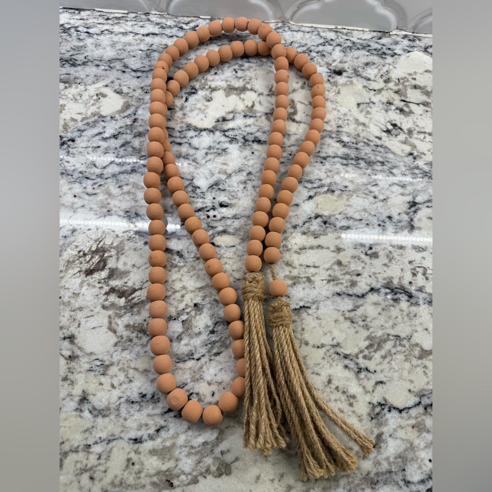 Beaded Decor with Tassels